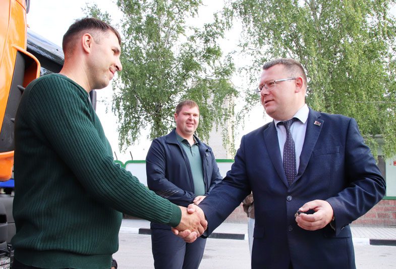 Новой техникой пополнился автопарк БЦЗ Новой техникой пополнился автопарк БЦЗ