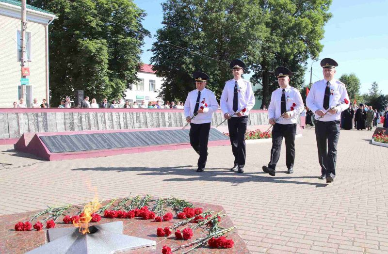 Гордимся тобой, Беларусь! Костюковичи отмечают День Независимости