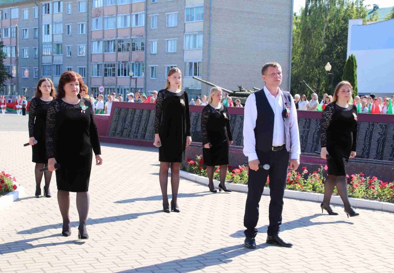 Гордимся тобой, Беларусь! Костюковичи отмечают День Независимости