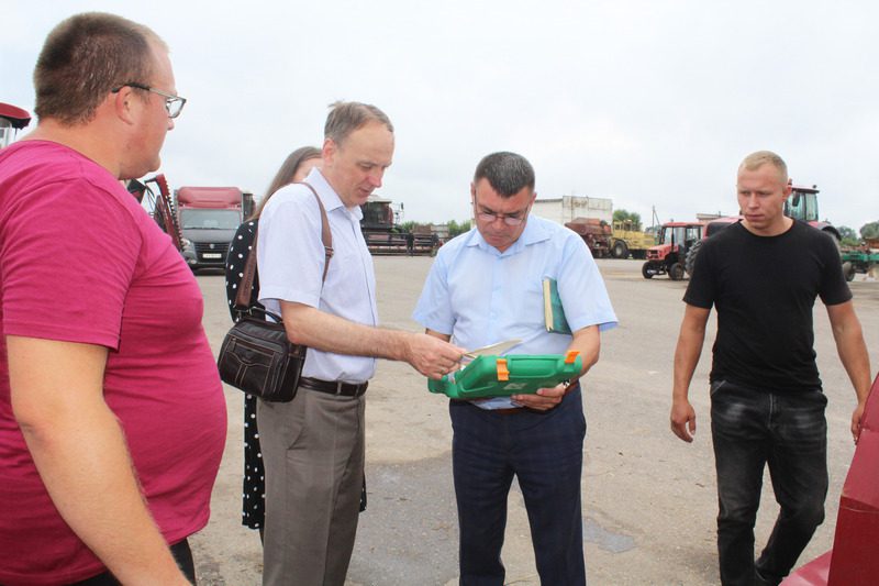 На Костюковщине продолжаются мероприятия в рамках месячника безопасности труда в период проведения массовых работ по уборке урожая 2025 года