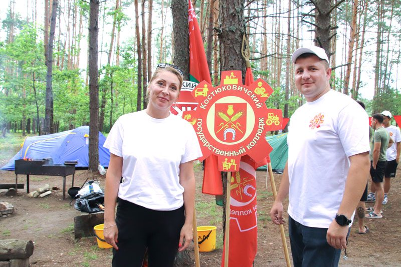 Фотофакт: Лагерь участников турслета "За здоровый образ жизни" развернулся у Беседи
