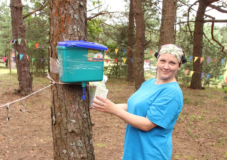 Фотофакт: Лагерь участников турслета "За здоровый образ жизни" развернулся у Беседи