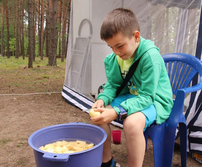 Фотофакт: Лагерь участников турслета "За здоровый образ жизни" развернулся у Беседи