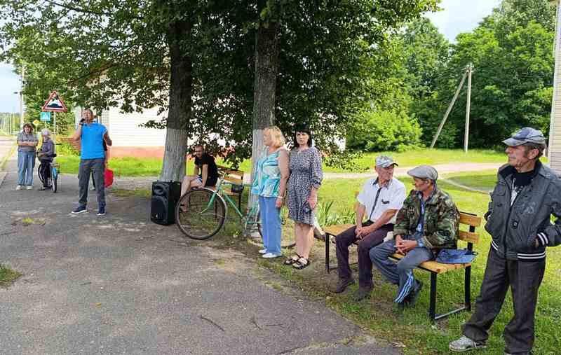 Поезд "Забота" отправился в малонаселенные пункты Новосамотевичского сельсовета