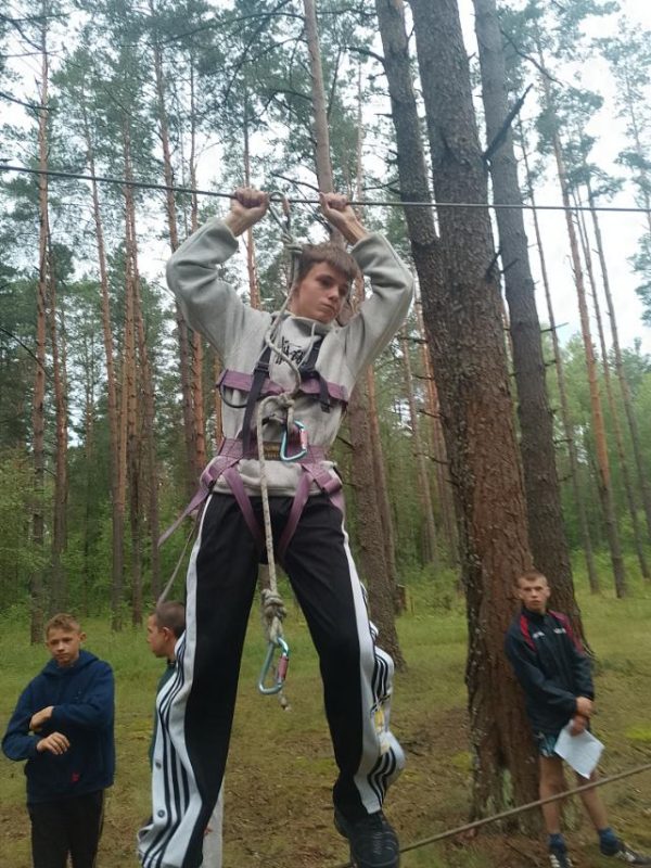 Все выше и выше... Команда "Летчики" стала победителем военно-спортивной игры "Зарница" в палаточном лагере "Эдельвейс"