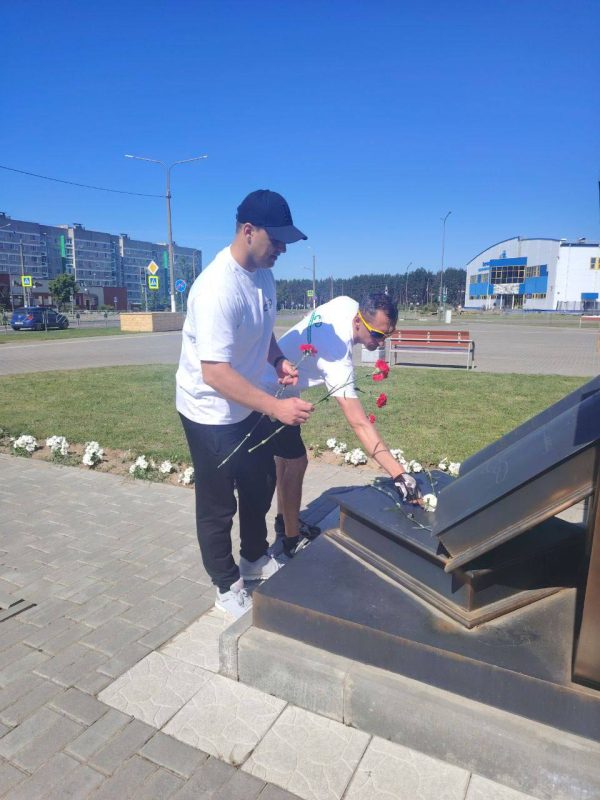 Где сегодня побывали участники праздничного велопробега