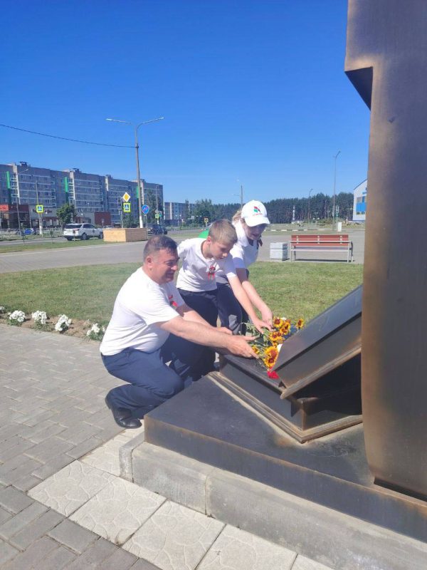 Где сегодня побывали участники праздничного велопробега