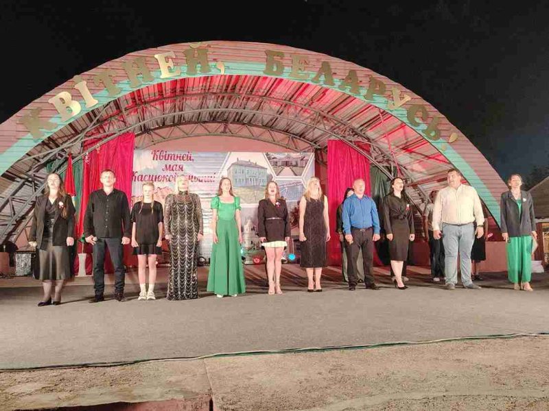 Яркий финал празднования Дня Независимости в Костюковичах