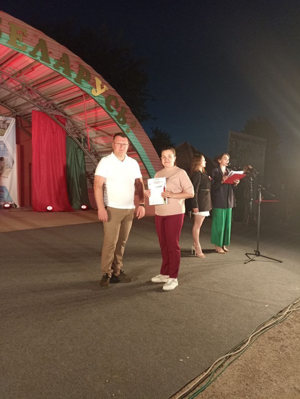 Яркий финал празднования Дня Независимости в Костюковичах