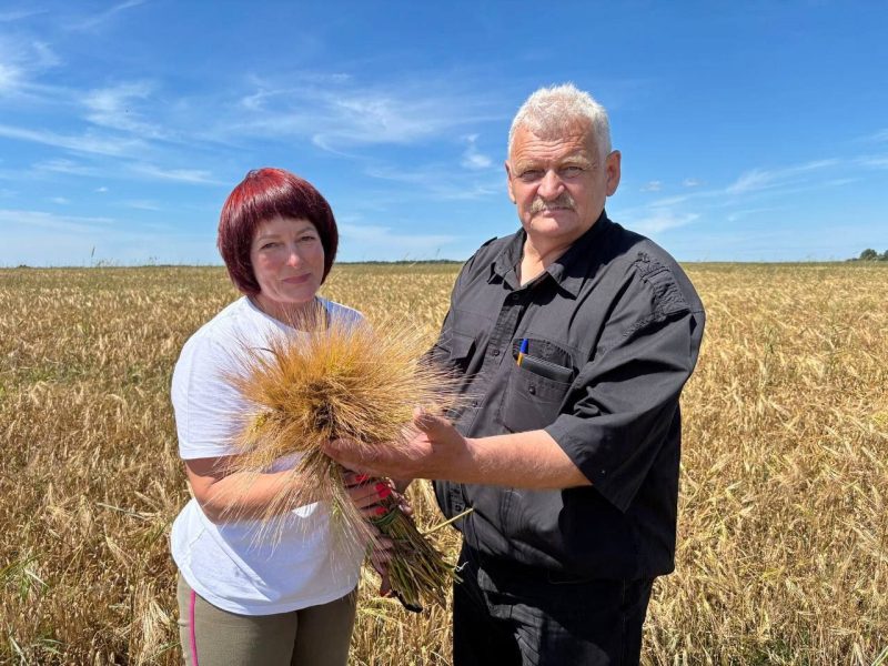 В Костюковичском районе началась уборочная кампания