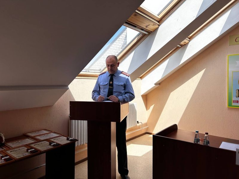 В Костюковичском РОВД подвели итоги деятельности за полугодие