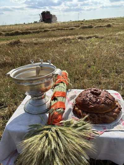 Праздник первого снопа отметили на Костюковщине Праздник первого снопа отметили на Костюковщине
