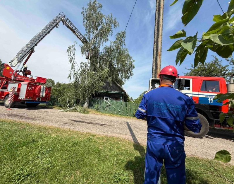 Буйство стихии затронуло Костюковичский район: последствия устраняются