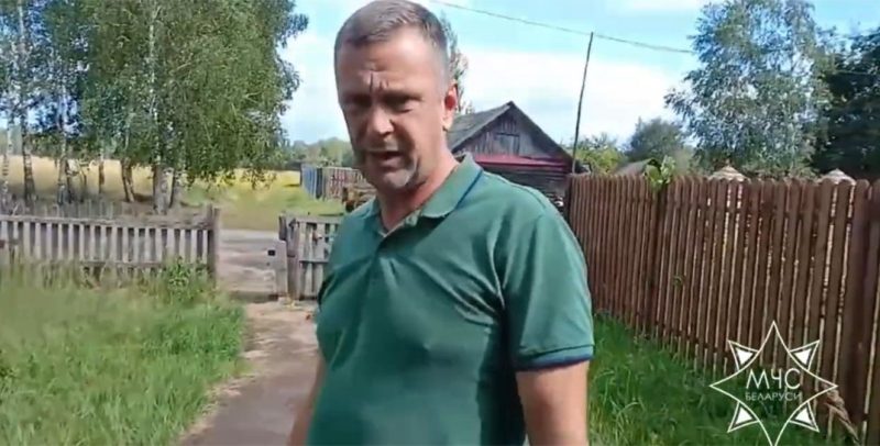 На пожаре в Костюковичском районе сосед спас двух односельчан