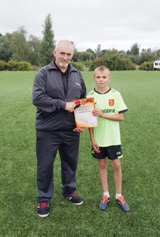 Костюковичские футболисты стали победителями областного зонального этапа соревнований по футболу