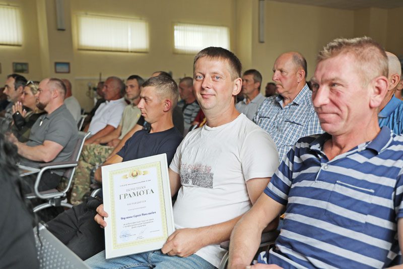 Как прошло чествование лучших строителей ПМК №260