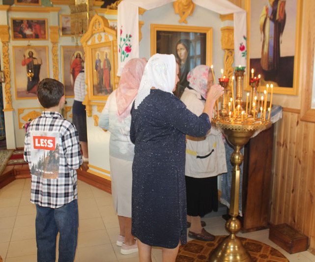 Праздничное богослужение прошло в Свято-Мариемагдалинском храме