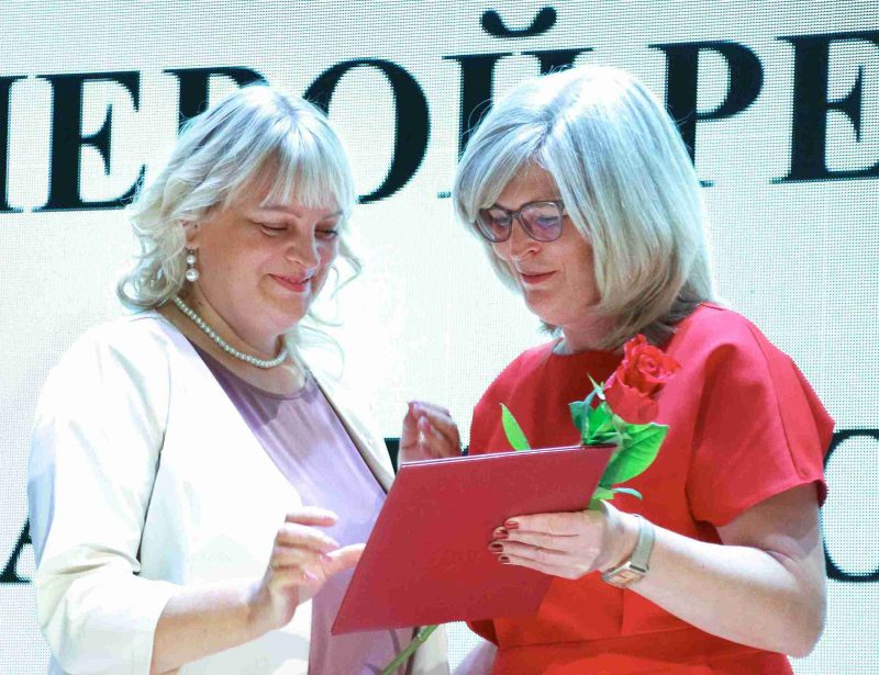 ФОТОФАКТ: Районная педагогическая конференция прошла в Костюковичах