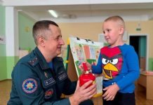 Костюковичские спасатели провели интерактивный урок для дошколят