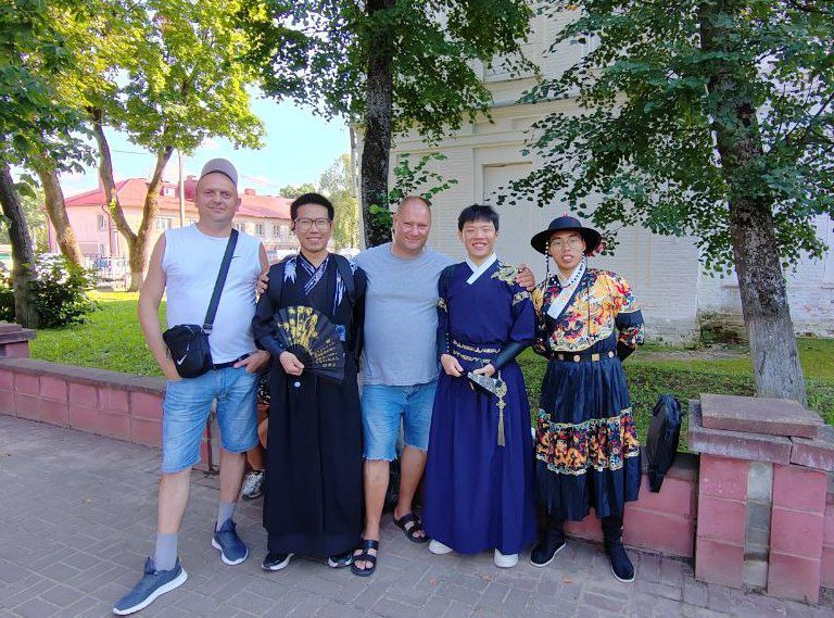 Костюковичские правоохранители посетили достопримечательности Могилевщины