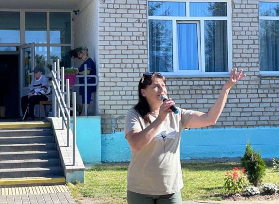 Поезд "Забота" навестил жителей Пролетарского сельсовета