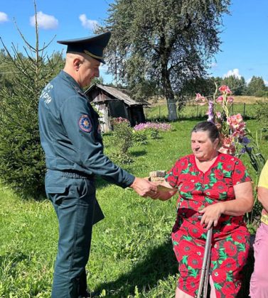 Поезд "Забота" навестил жителей Пролетарского сельсовета