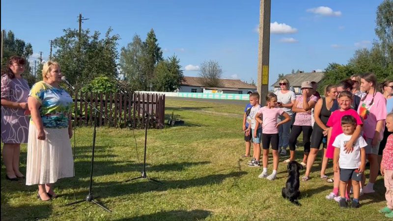 Детская игровая площадка открыта в агрогородке Белая Дуброва