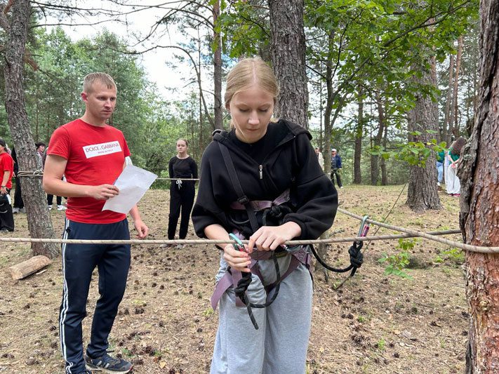 ФОТОФАКТ: Спортивные состязания студотрядовцев на районном турслете