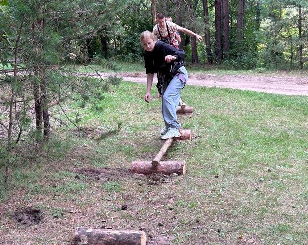 ФОТОФАКТ: Спортивные состязания студотрядовцев на районном турслете