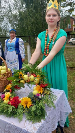 Ежегодный Яблочный Спас отпраздновали в Костюковичском районе Ежегодный Яблочный Спас отпраздновали в Костюковичском районе