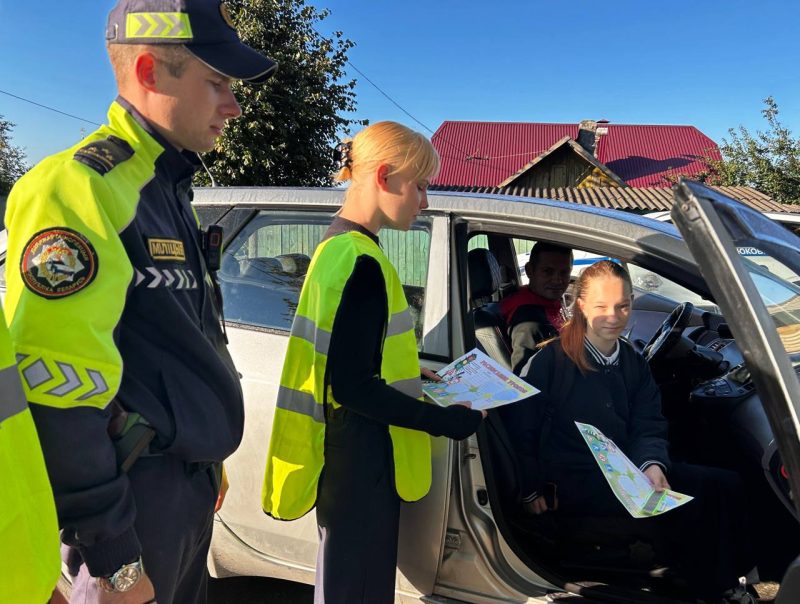 Безопасность вблизи учреждений образования Костюковщины под контролем ГАИ Безопасность вблизи учреждений образования Костюковщины под контролем ГАИ