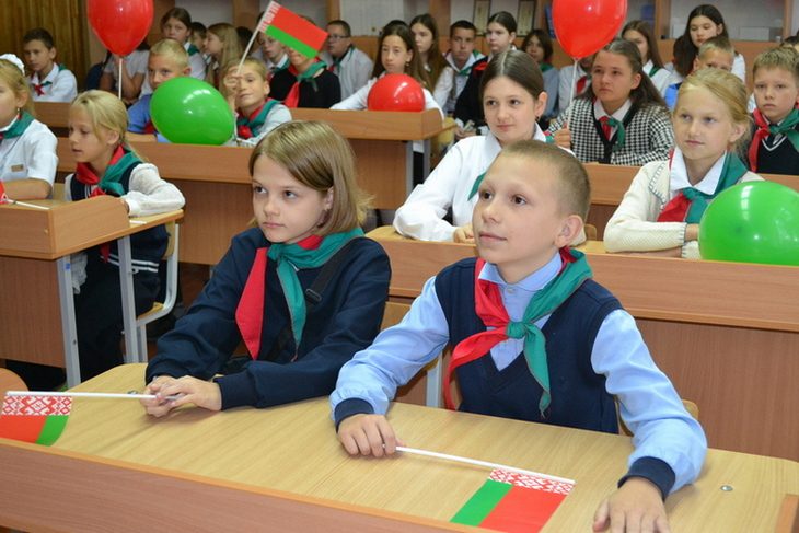 Пионерский сбор «С Днем рождения, БРПО!» прошел в средней школе №1 города Костюковичи