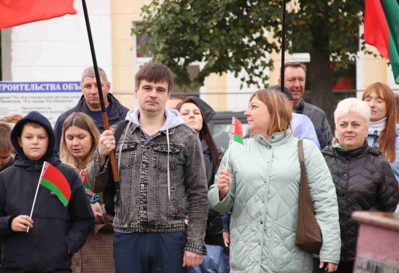 ФОТОФАКТ: Митинг-реквием «Вечный огонь памяти» в Костюковичах