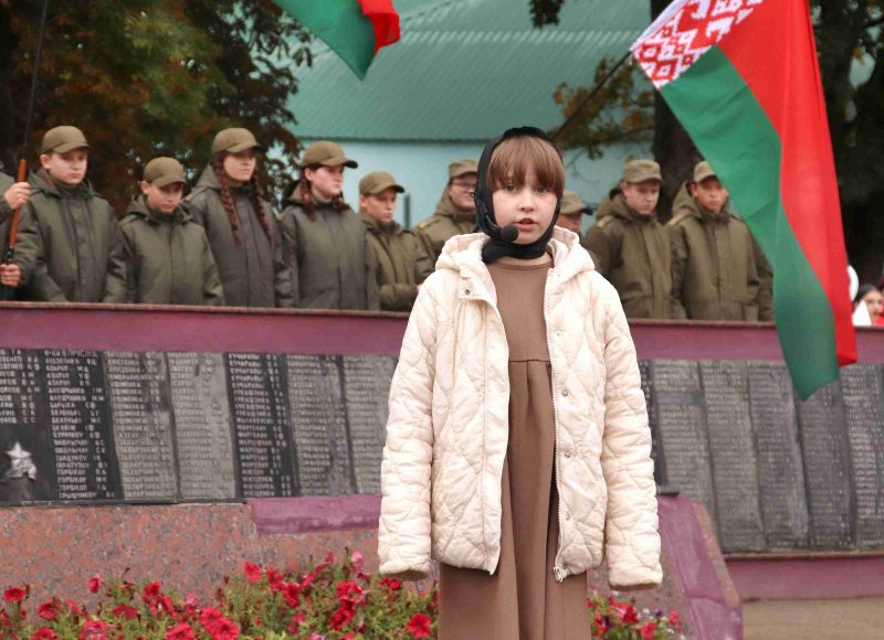 ФОТОФАКТ: Митинг-реквием «Вечный огонь памяти» в Костюковичах