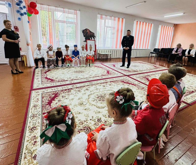 Воспитанники детского сада №2 приняли участие в патриотической акции "Письмо о Беларуси"