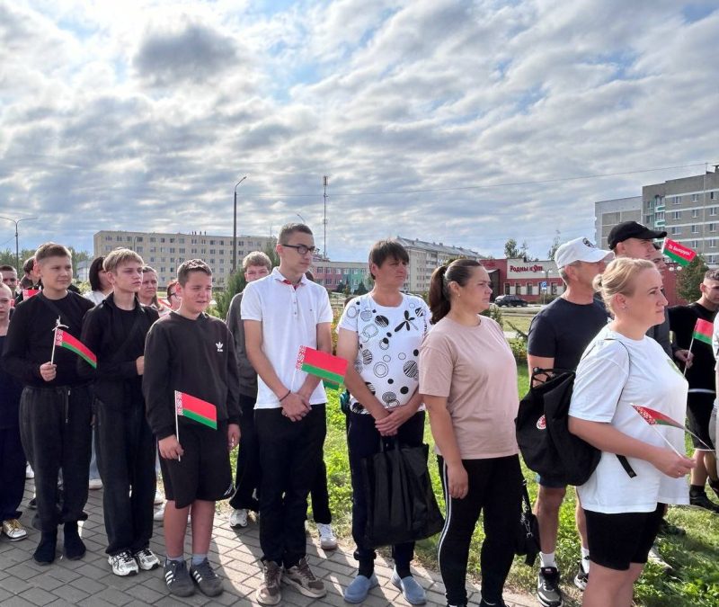 ФОТОФАКТ: В Костюковичах прошел осенний легкоатлетический кросс