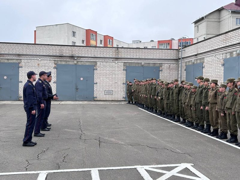 Новый учебный год начался у воспитанников военно-патриотического клуба «Зубр»