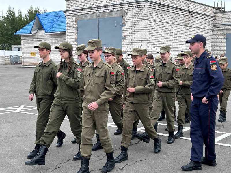Новый учебный год начался у воспитанников военно-патриотического клуба «Зубр»