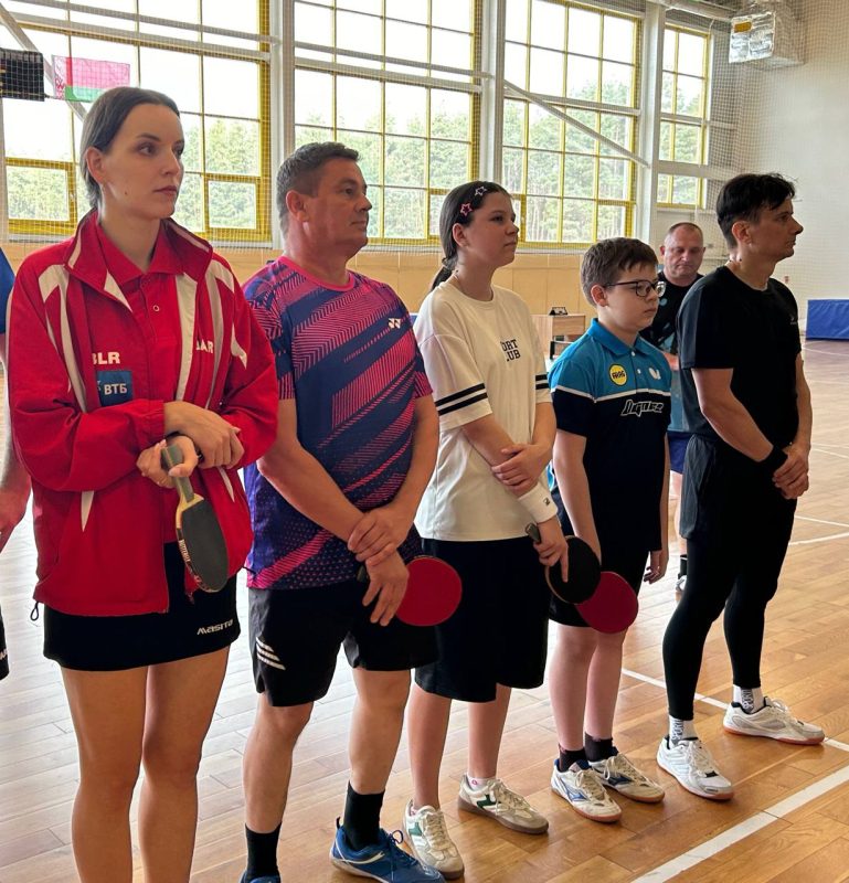 ФОТОФАКТ: Кубок юго-восточных регионов по настольному теннису прошел в Костюковичах
