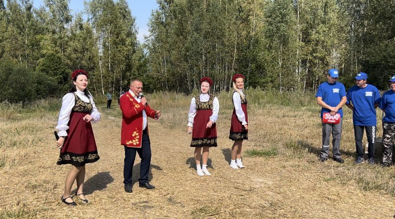 Герои дня: передовиков жатвы чествовали в филиале № 1 «Цемагро»