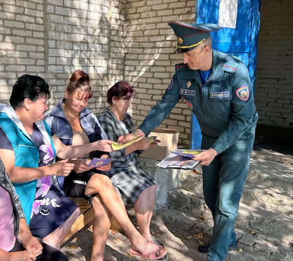 Фотофакт: Продолжаются рейсы информационно-социального поезда "Забота"