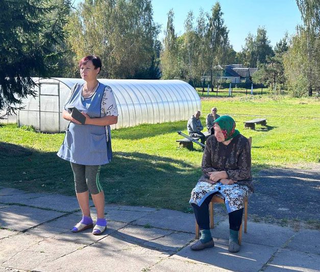 Фотофакт: Продолжаются рейсы информационно-социального поезда "Забота"