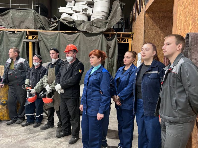 В СООО «Завод литейного производства» состоялась встреча с трудовым коллективом В СООО «Завод литейного производства» состоялась встреча с трудовым коллективом