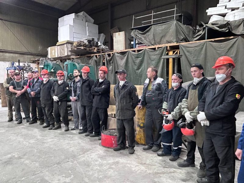 В СООО «Завод литейного производства» состоялась встреча с трудовым коллективом В СООО «Завод литейного производства» состоялась встреча с трудовым коллективом