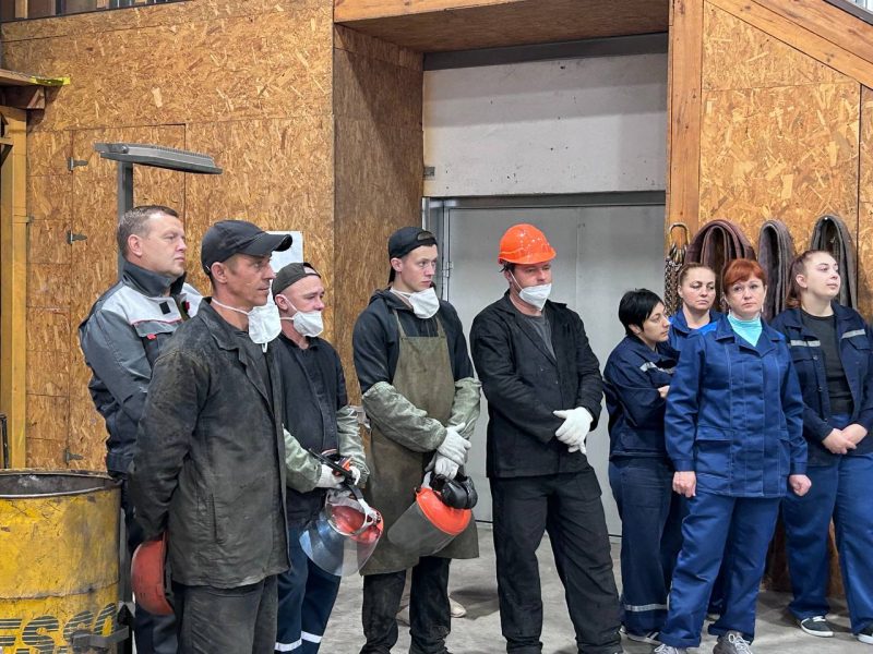 В СООО «Завод литейного производства» состоялась встреча с трудовым коллективом В СООО «Завод литейного производства» состоялась встреча с трудовым коллективом