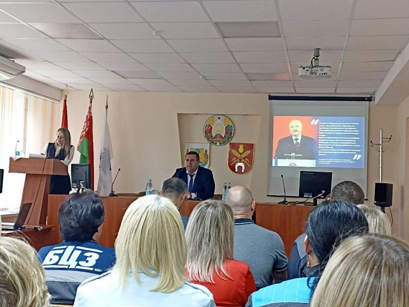 Единый день информирования прошел в Костюковичском районе