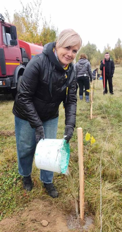 Расти и цвести: Единый день озеленения провели в Костюковичах Расти и цвести: Единый день озеленения провели в Костюковичах