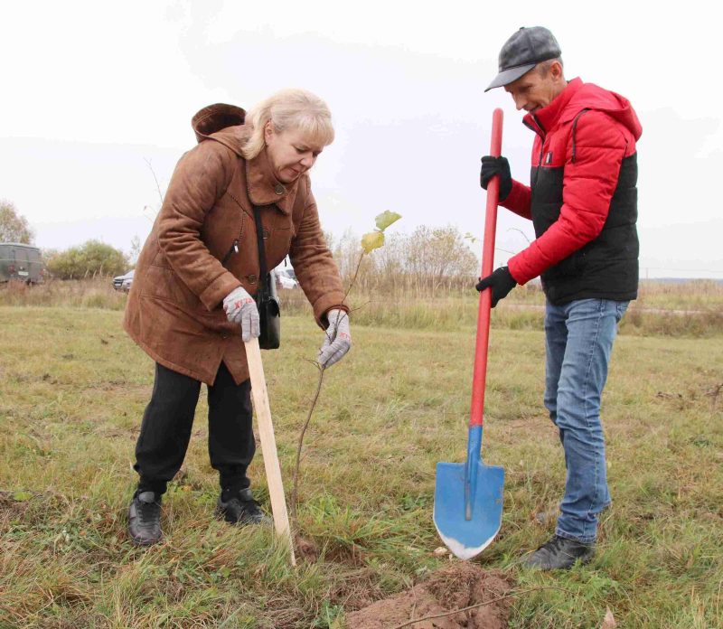 Расти и цвести: Единый день озеленения провели в Костюковичах Расти и цвести: Единый день озеленения провели в Костюковичах
