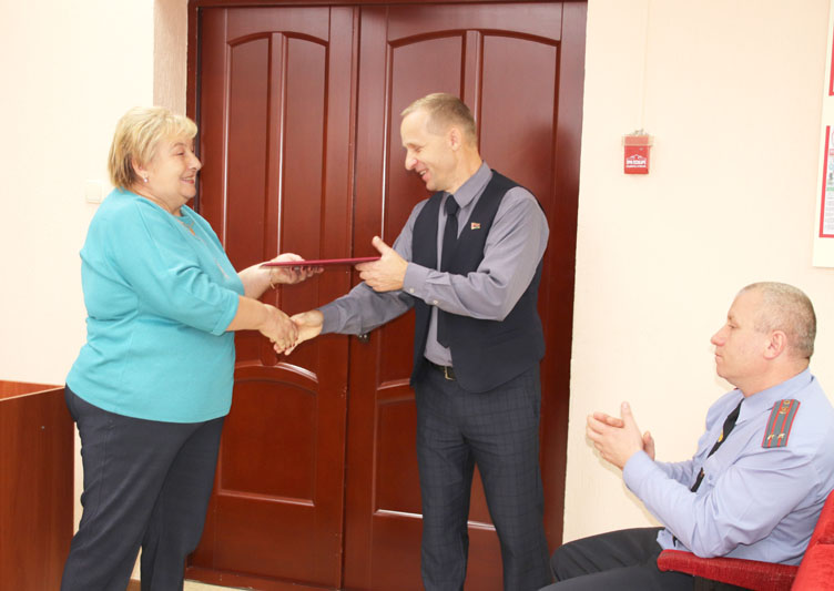 Александр Напреенко принимал поздравления с юбилеем