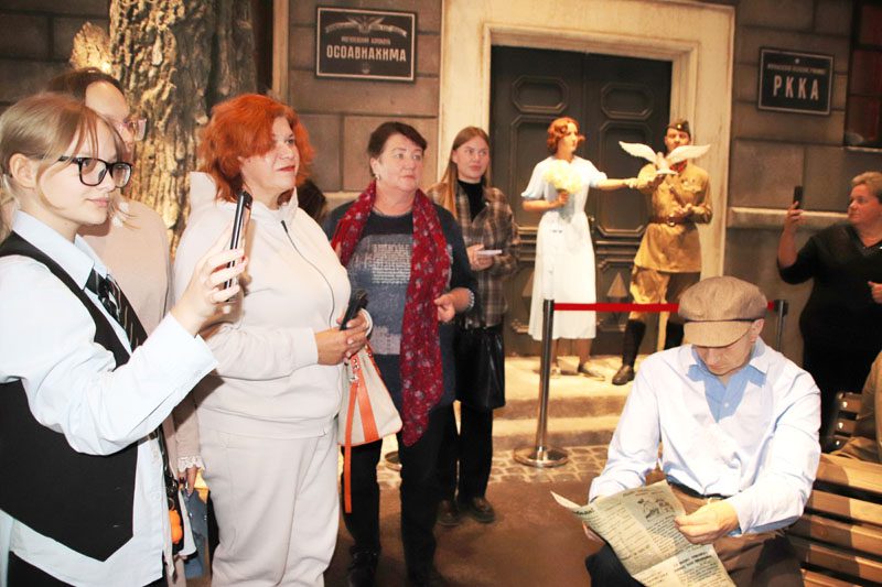 Костюковчане посетили экспозицию Музея Славы Могилевщины Костюковчане посетили экспозицию Музея Славы Могилевщины